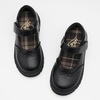 image:imageStelle Girls School Shoes Chunky Oxford Mary Jane Flats  Chunky sole Cushioned comfort Laceup style Durable outsole School uniform Everyday supportBlack