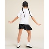 image:imageStelle Girls Skirt Casual Flare Plain Pleated Stretch Waist Skater Skirts Uniform Skorts with Built in Shorts 415 YearsBlack