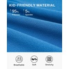 image:imageStelle Girls Skirt Casual Flare Plain Pleated Stretch Waist Skater Skirts Uniform Skorts with Built in Shorts 415 YearsElectric Blue