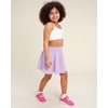 image:imageStelle Girls Skirt Casual Flare Plain Pleated Stretch Waist Skater Skirts Uniform Skorts with Built in Shorts 415 YearsLilac