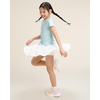 image:imageStelle Girls Skirt Casual Flare Plain Pleated Stretch Waist Skater Skirts Uniform Skorts with Built in Shorts 415 YearsWhite