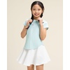 image:imageStelle Girls Skirt Casual Flare Plain Pleated Stretch Waist Skater Skirts Uniform Skorts with Built in Shorts 415 YearsWhite