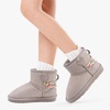 image:imageStelle Girls Snow Boots Warm Winter Boots for ToddlersLittleBig KidsGrey