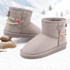 image:imageStelle Girls Snow Boots Warm Winter Boots for ToddlersLittleBig KidsGrey