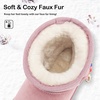 image:imageStelle Girls Snow Boots Warm Winter Boots for ToddlersLittleBig KidsPink