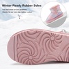 image:imageStelle Girls Snow Boots Warm Winter Boots for ToddlersLittleBig KidsRainbow Blue