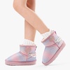 image:imageStelle Girls Snow Boots Warm Winter Boots for ToddlersLittleBig KidsRainbow Blue