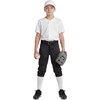 image:imageStelle Girls Softball Pants Kids Knickers KneeHigh Pants with Pockets for Youth Tee Ball amp Fastpitch StyleBlack