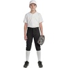image:imageStelle Girls Softball Pants Kids Knickers KneeHigh Pants with Pockets for Youth Tee Ball amp Fastpitch StyleBlack