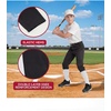 image:imageStelle Girls Softball Pants Kids Knickers KneeHigh Pants with Pockets for Youth Tee Ball amp Fastpitch StyleBlack