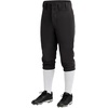 image:imageStelle Girls Softball Pants Kids Knickers KneeHigh Pants with Pockets for Youth Tee Ball amp Fastpitch StyleBlack