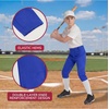 image:imageStelle Girls Softball Pants Kids Knickers KneeHigh Pants with Pockets for Youth Tee Ball amp Fastpitch StyleBlue