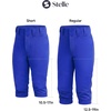 image:imageStelle Girls Softball Pants Kids Knickers KneeHigh Pants with Pockets for Youth Tee Ball amp Fastpitch StyleBlue