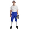 image:imageStelle Girls Softball Pants Kids Knickers KneeHigh Pants with Pockets for Youth Tee Ball amp Fastpitch StyleBlue