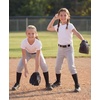 image:imageStelle Girls Softball Pants Kids Knickers KneeHigh Pants with Pockets for Youth Tee Ball amp Fastpitch StyleLight Grey