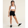 image:imageStelle Girls Sports Bra Training Bra Spaghetti Strap Y Back Bra Yoga Crop Top for Teens KidsWhite