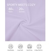 image:imageStelle Girls Sports Bra Training Bras Scoop Neck Athletic Cross Back Yoga Bra Dance Crop TopLavender