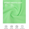 image:imageStelle Girls Sports Bra Training Bras Scoop Neck Athletic Cross Back Yoga Bra Dance Crop TopNeon Green