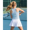 image:imageStelle Girls Tank Tops Kids Athletic Tank Top High Neck Crop Tops for GirlLight Blue