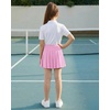 image:imageStelle Girls Tennis Skirts with Inner Shorts Pockets Golf Skirts Athletic Running Workout Pleated Skort 515YearsCotton Candy