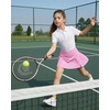 image:imageStelle Girls Tennis Skirts with Inner Shorts Pockets Golf Skirts Athletic Running Workout Pleated Skort 515YearsCotton Candy