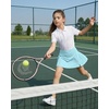 image:imageStelle Girls Tennis Skirts with Inner Shorts Pockets Golf Skirts Athletic Running Workout Pleated Skort 515YearsLight Blue
