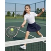 image:imageStelle Girls Tennis Skirts with Inner Shorts Pockets Golf Skirts Athletic Running Workout Pleated Skort 515YearsNavy