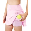 image:imageStelle Girls Tennis Skirts with Inner Shorts Pockets Golf Skirts Athletic Running Workout Pleated Skort 515YearsPink