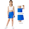 image:imageStelle Girls Tennis Skirts with Inner Shorts Pockets Golf Skirts Athletic Running Workout Pleated Skort 515YearsSapphire