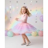 image:imageStelle Girls Tutu Skirt 5 Layers Fluffy Tulle Dance Ballet Skirt Princess Birthday Party CostumePink Ombre