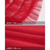 image:imageStelle Girls Tutu Skirt 5 Layers Fluffy Tulle Dance Ballet Skirt Princess Birthday Party CostumeRed