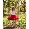 image:imageStelle Girls Tutu Skirt 5 Layers Fluffy Tulle Dance Ballet Skirt Princess Birthday Party CostumeRed