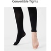 image:imageStelle Girls Women Ballet Dance Convertible Tights Ultra Soft Pro Transition TightsBlack