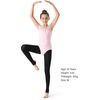 image:imageStelle Girls Women Stirrup Tights Ultra Soft Dance Tights for Ballet Gymnastics School Little KidBig KidWomenBlack