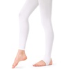 image:imageStelle Girls Women Stirrup Tights Ultra Soft Dance Tights for Ballet Gymnastics School Little KidBig KidWomenWhite