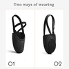 image:imageStelle Half Soles Dance Shoes Women Men Canvas Lyrical Pirouette Ballet Shoes Turners Dance Shoes for ContemporaryBlack