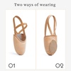image:imageStelle Half Soles Dance Shoes Women Men Canvas Lyrical Pirouette Ballet Shoes Turners Dance Shoes for ContemporarySand