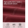 image:imageStelle High Waisted Yoga Leggings with Pockets Buttery Soft Workout Yoga Pants for Women Tummy Control Running GymBrushed Buttery Softburgundy