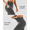 image:imageStelle High Waisted Yoga Leggings with Pockets Buttery Soft Workout Yoga Pants for Women Tummy Control Running GymBrushed Buttery Softcharcoal