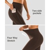 image:imageStelle High Waisted Yoga Leggings with Pockets Buttery Soft Workout Yoga Pants for Women Tummy Control Running GymBrushed Buttery Softcoffee
