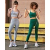 image:imageStelle High Waisted Yoga Leggings with Pockets Buttery Soft Workout Yoga Pants for Women Tummy Control Running GymBrushed Buttery Softforest Green