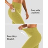 image:imageStelle High Waisted Yoga Leggings with Pockets Buttery Soft Workout Yoga Pants for Women Tummy Control Running GymBrushed Buttery Softgolden Lime