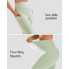 image:imageStelle High Waisted Yoga Leggings with Pockets Buttery Soft Workout Yoga Pants for Women Tummy Control Running GymBrushed Buttery Softmint Green