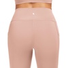 image:imageStelle High Waisted Yoga Leggings with Pockets Buttery Soft Workout Yoga Pants for Women Tummy Control Running GymBrushed Buttery Softrose Clay