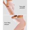 image:imageStelle High Waisted Yoga Leggings with Pockets Buttery Soft Workout Yoga Pants for Women Tummy Control Running GymBrushed Buttery Softrose Clay