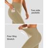 image:imageStelle High Waisted Yoga Leggings with Pockets Buttery Soft Workout Yoga Pants for Women Tummy Control Running GymBrushed Buttery Softstone
