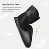 image:imageStelle Jazz Shoes for Women Men Leather Upper Slipon Dance Shoes UnisexBlack