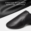 image:imageStelle Jazz Shoes for Women Men Leather Upper Slipon Dance Shoes UnisexBlack
