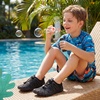 image:imageStelle Kids Water Shoes for Girls Boys Swim Beach Hiking Pool NonSlip Shoes Barefoots for ToddlerLittleBig KidsBlack