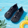 image:imageStelle Kids Water Shoes for Girls Boys Swim Beach Hiking Pool NonSlip Shoes Barefoots for ToddlerLittleBig KidsBlack